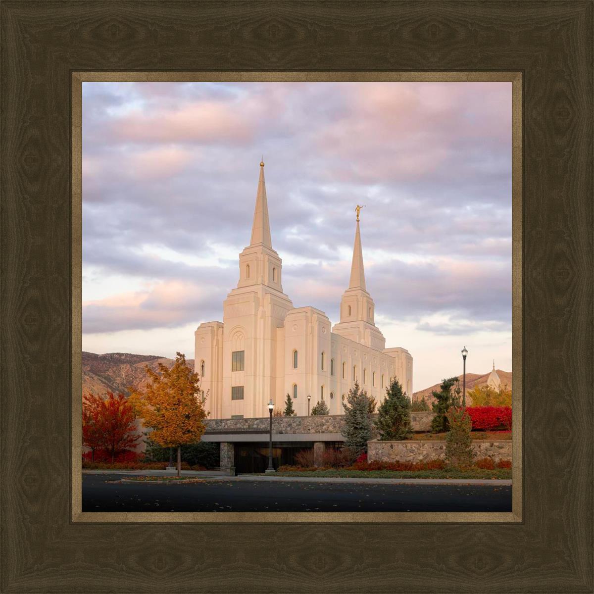Brigham City Temple Seasons Change