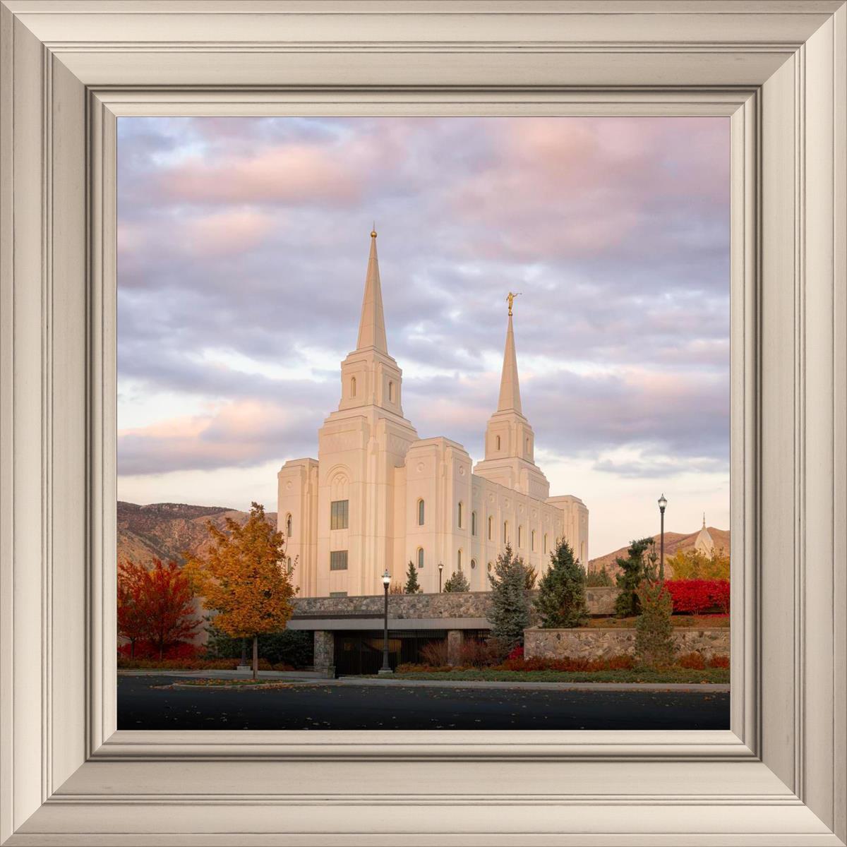 Brigham City Temple Seasons Change