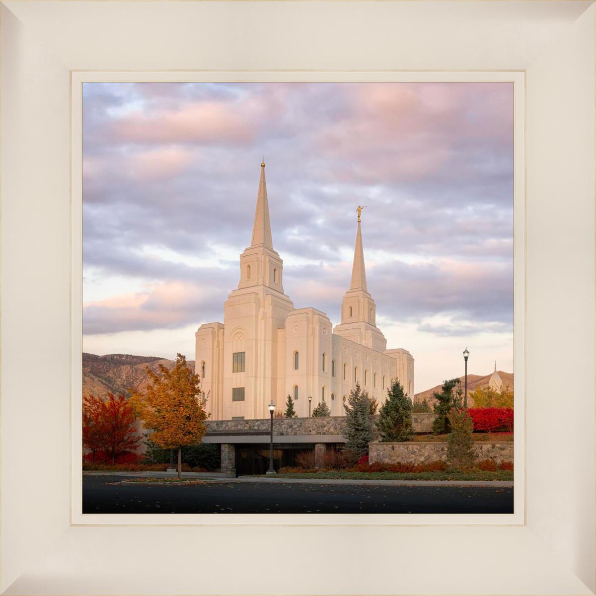 Brigham City Temple Seasons Change