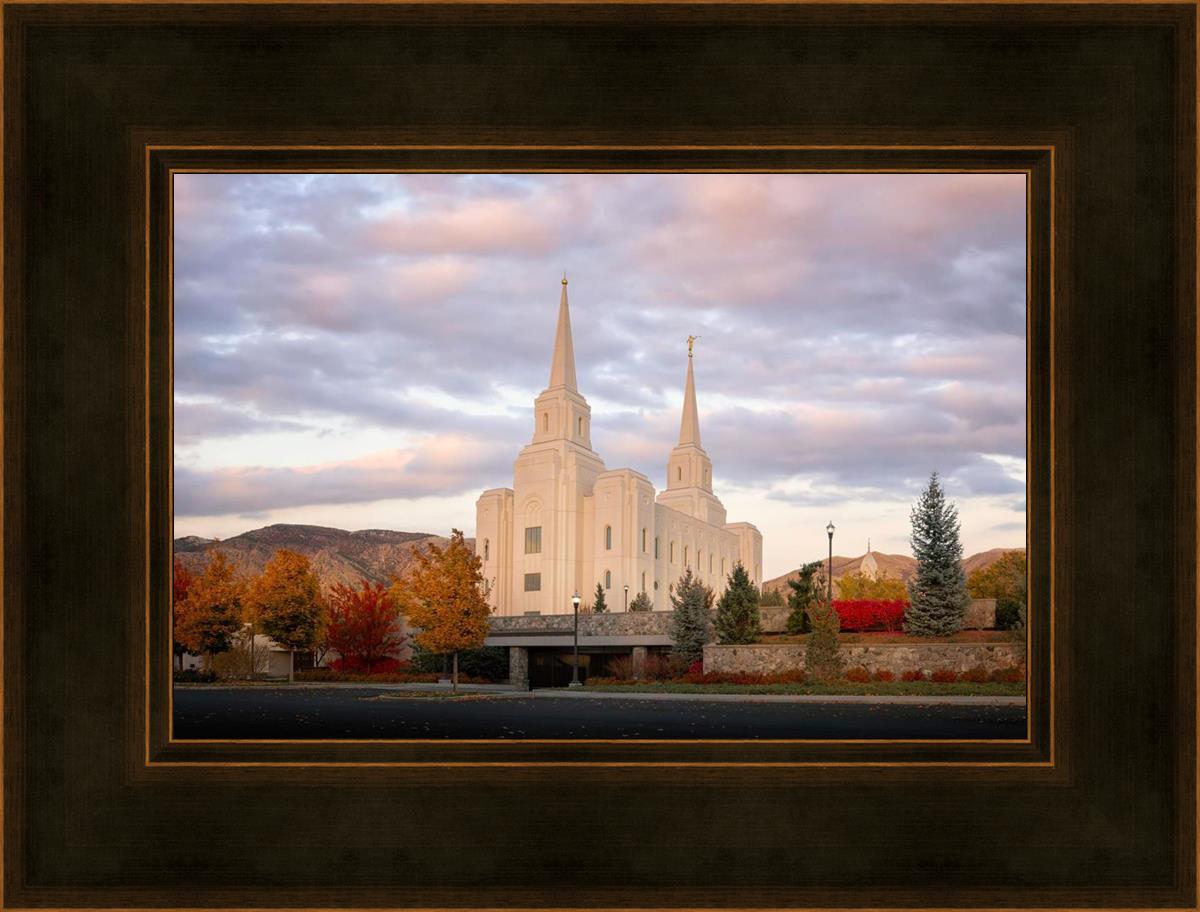 Brigham City Temple Seasons Change