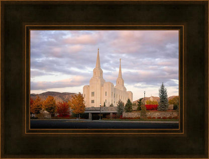 Brigham City Temple Seasons Change