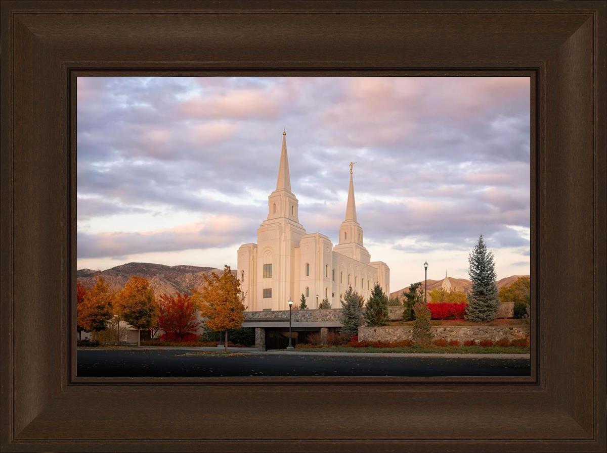 Brigham City Temple Seasons Change