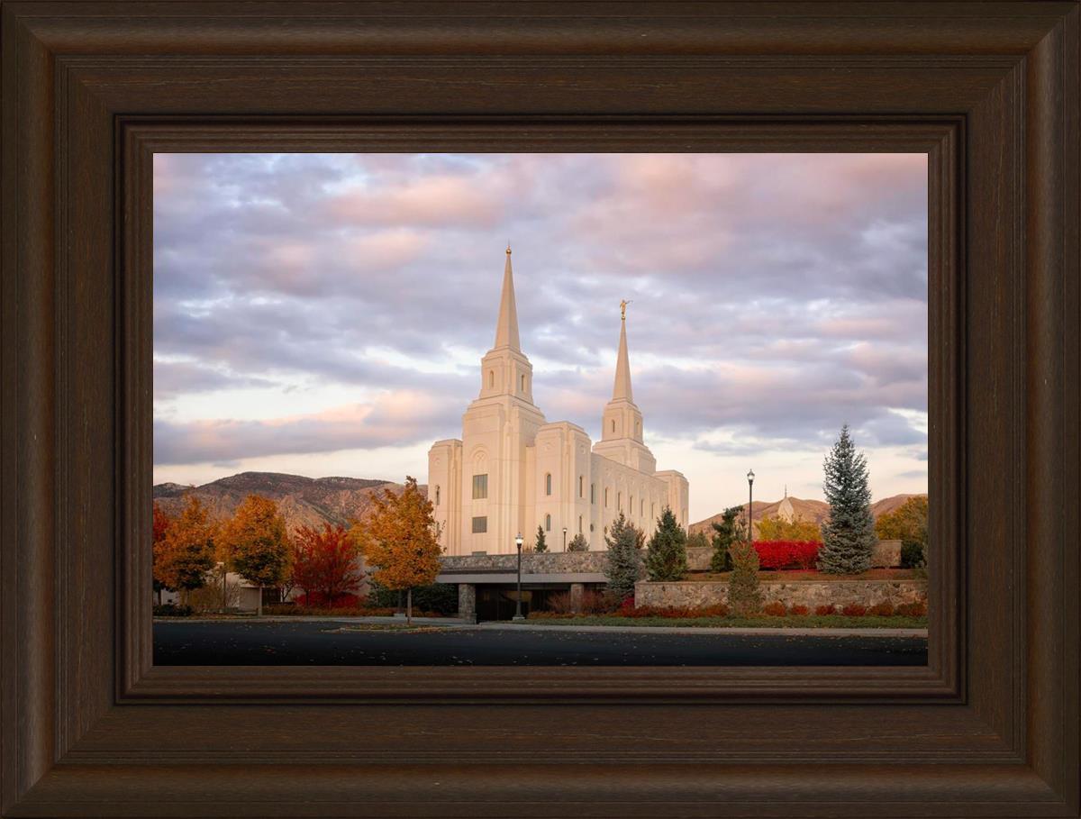 Brigham City Temple Seasons Change