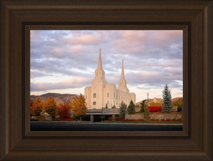 Brigham City Temple Seasons Change