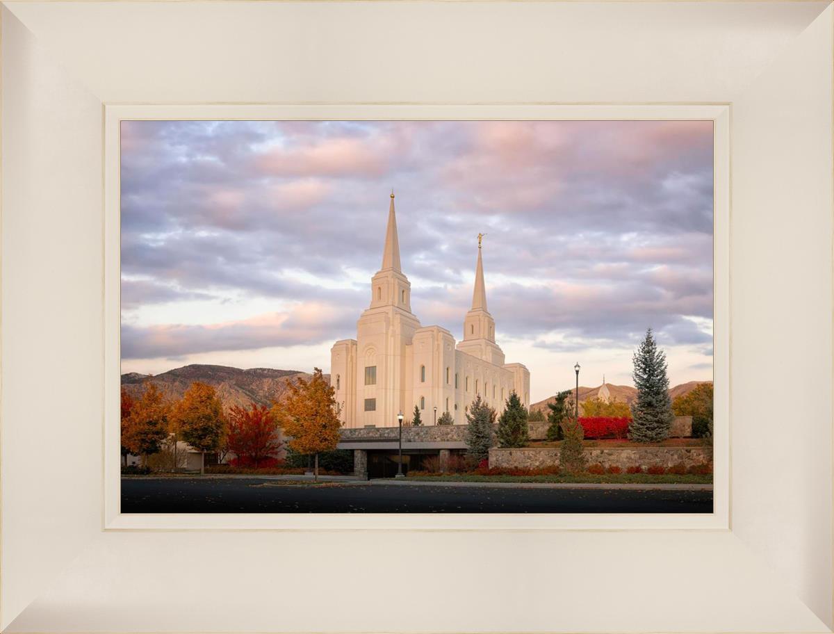 Brigham City Temple Seasons Change