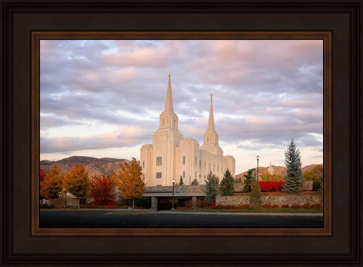 Brigham City Temple Seasons Change