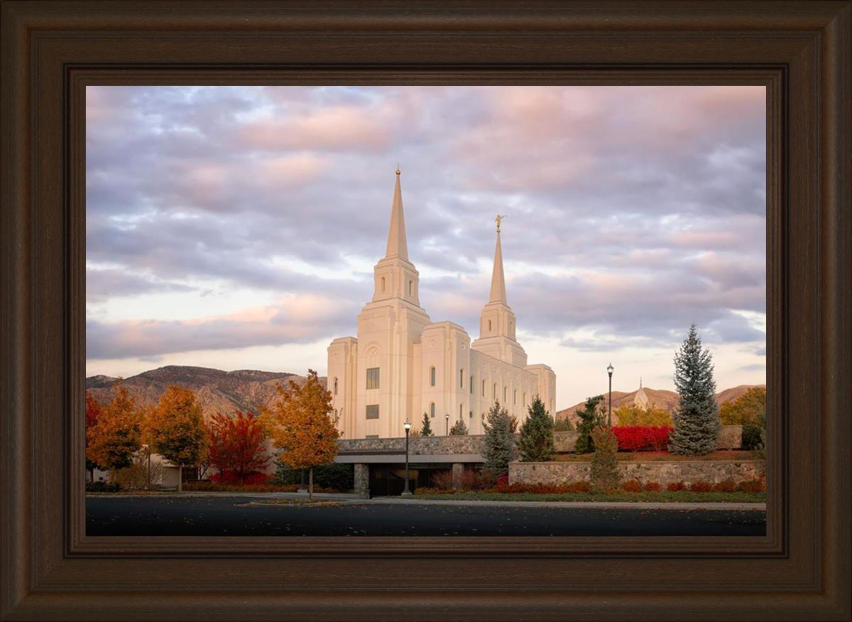 Brigham City Temple Seasons Change