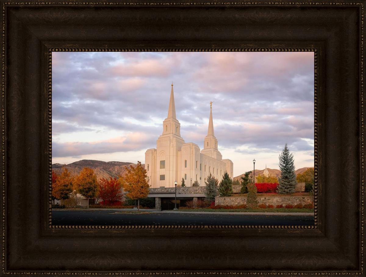 Brigham City Temple Seasons Change