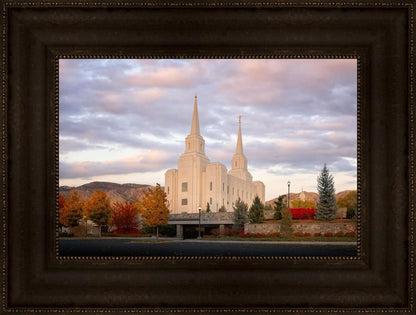 Brigham City Temple Seasons Change