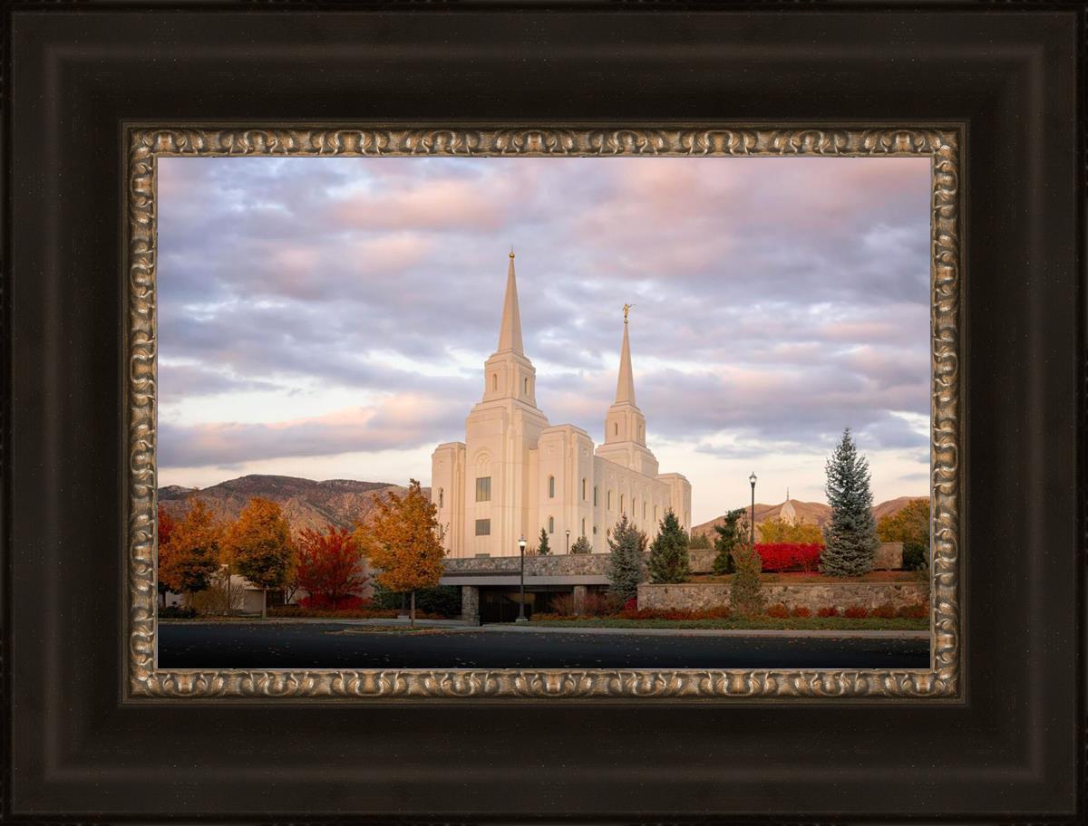 Brigham City Temple Seasons Change
