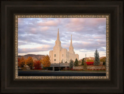 Brigham City Temple Seasons Change