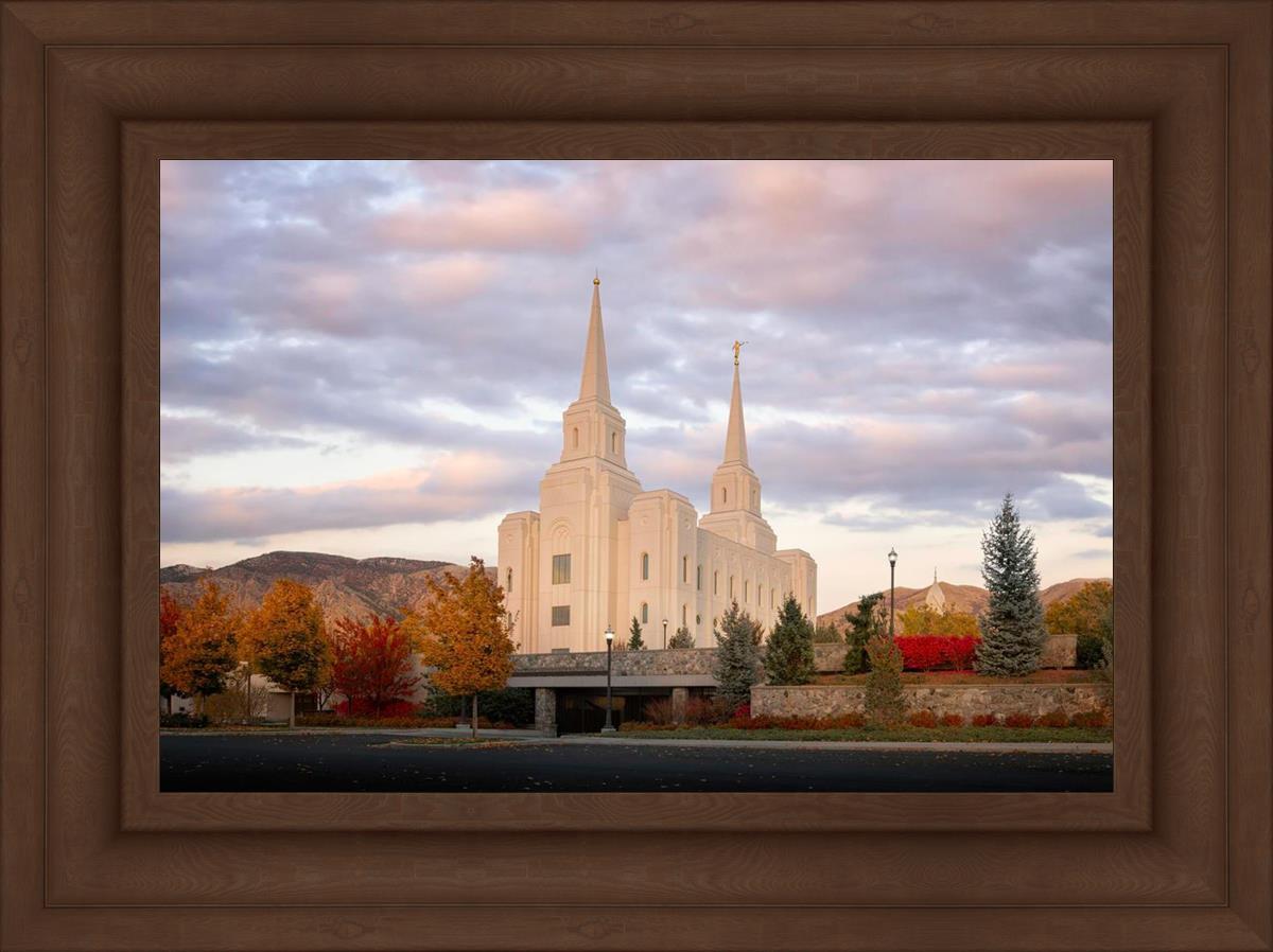 Brigham City Temple Seasons Change