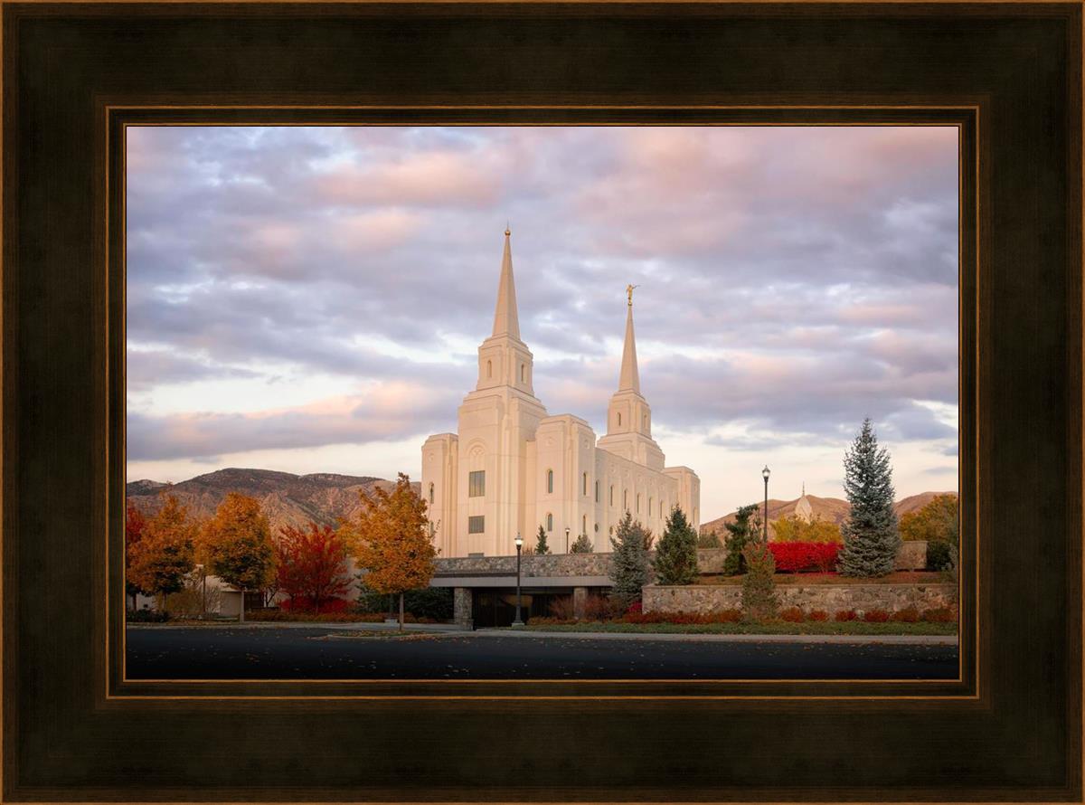 Brigham City Temple Seasons Change