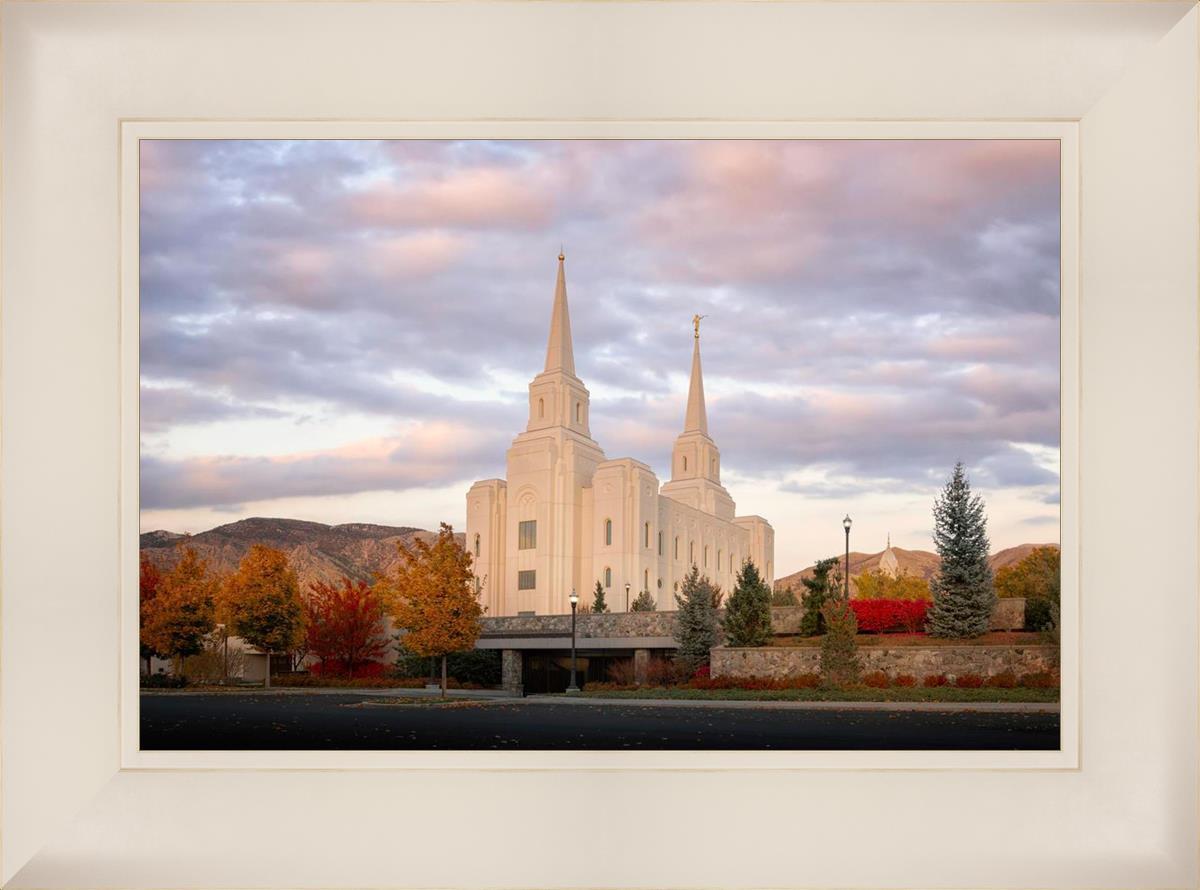 Brigham City Temple Seasons Change