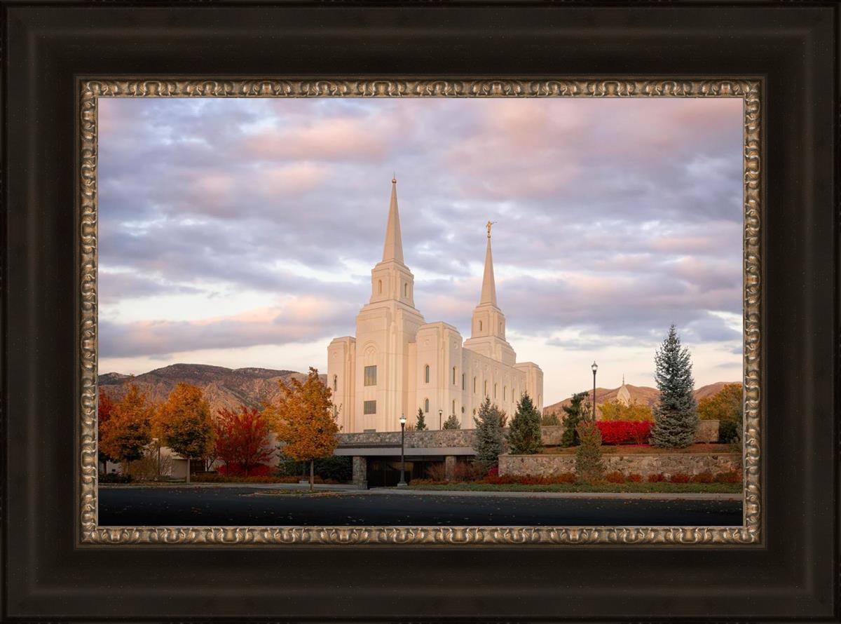 Brigham City Temple Seasons Change
