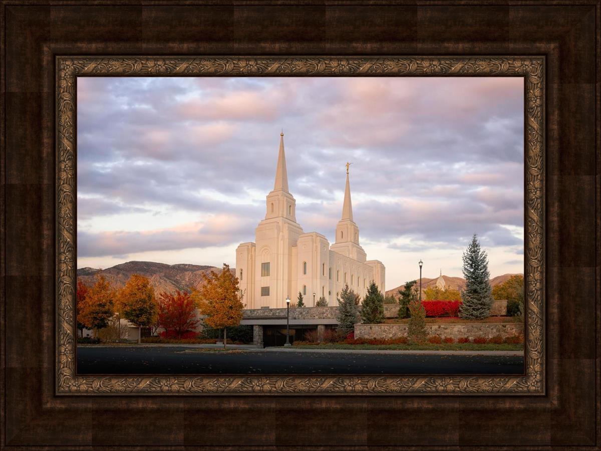 Brigham City Temple Seasons Change