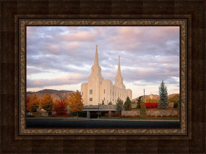 Brigham City Temple Seasons Change