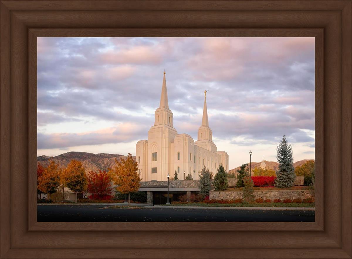 Brigham City Temple Seasons Change