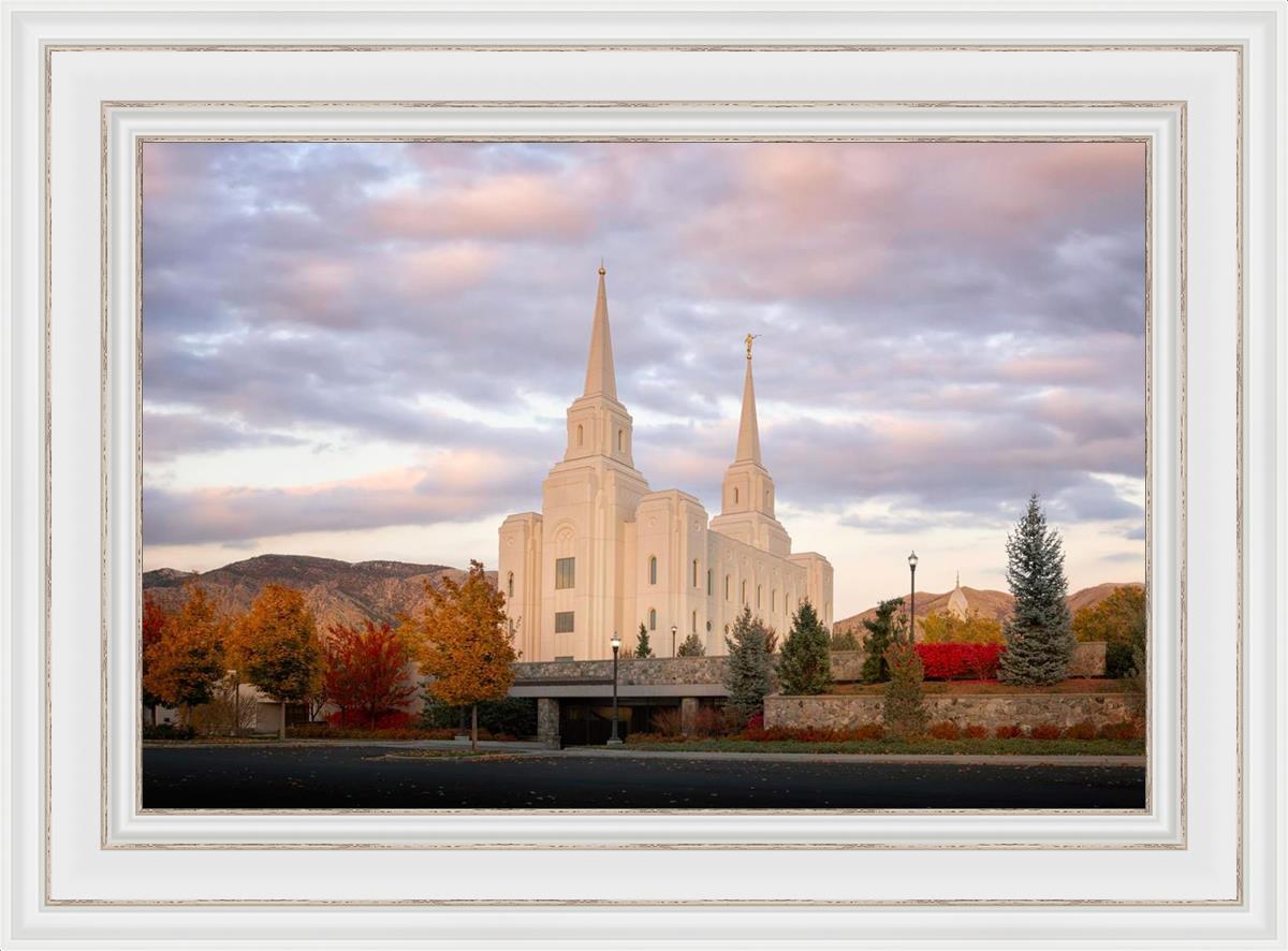 Brigham City Temple Seasons Change