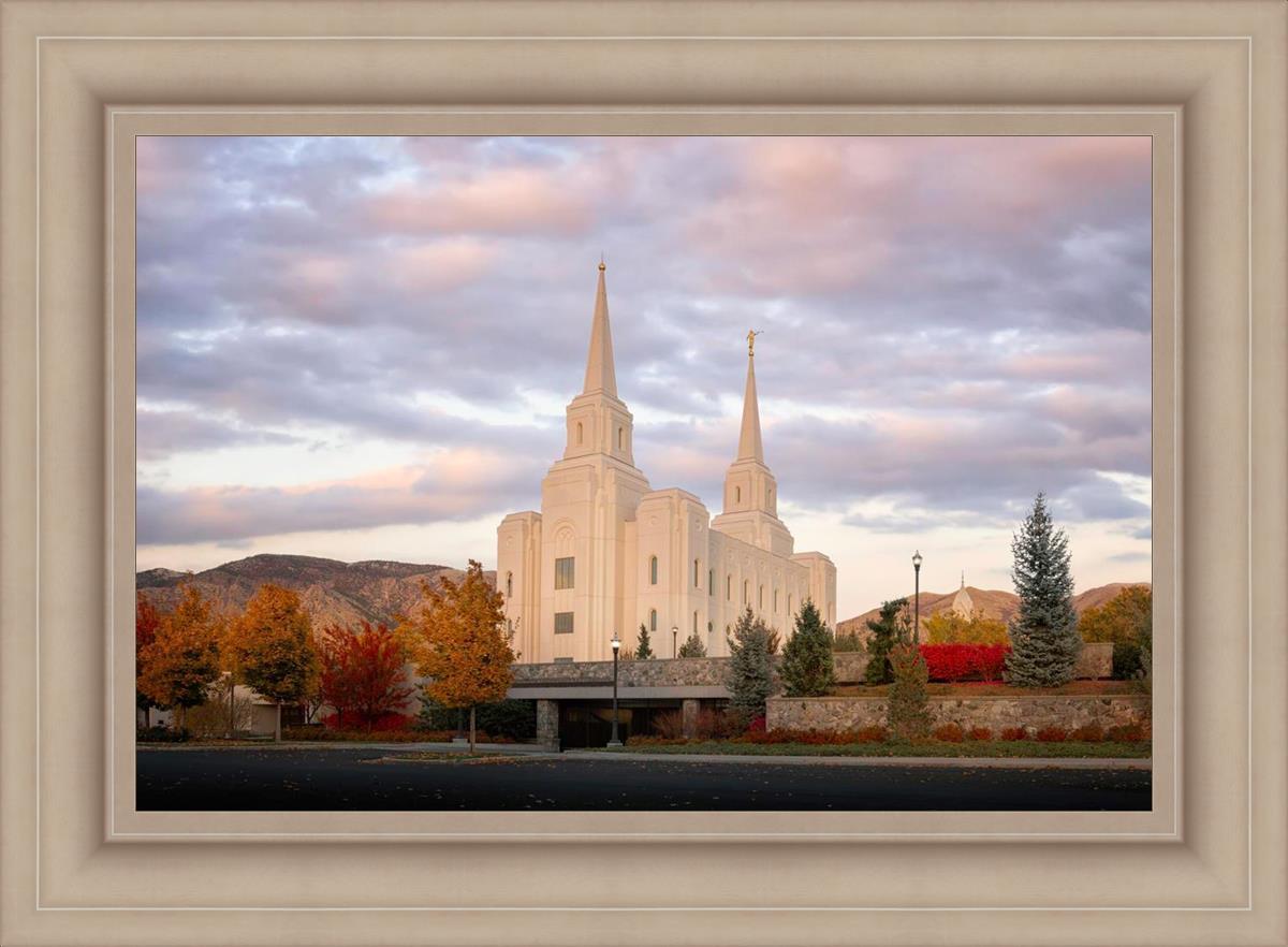 Brigham City Temple Seasons Change