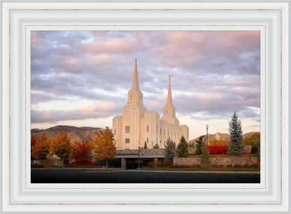 Brigham City Temple Seasons Change