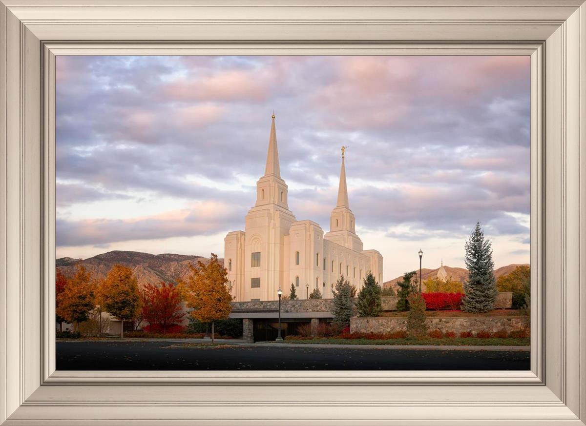 Brigham City Temple Seasons Change