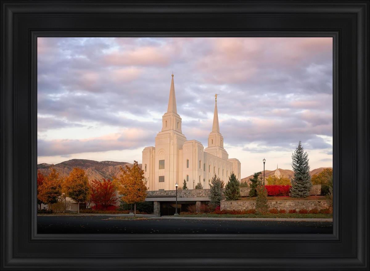 Brigham City Temple Seasons Change