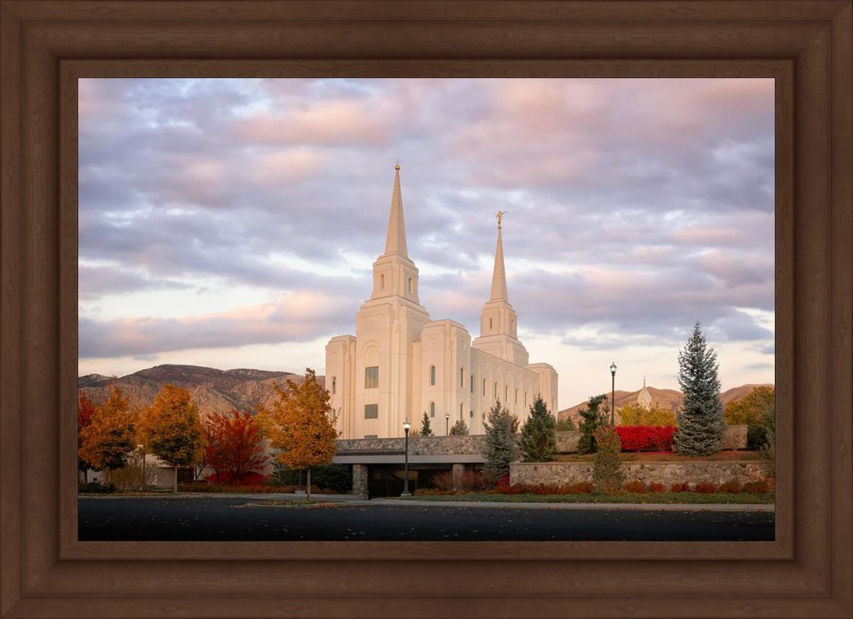 Brigham City Temple Seasons Change