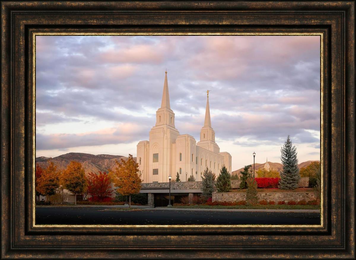 Brigham City Temple Seasons Change