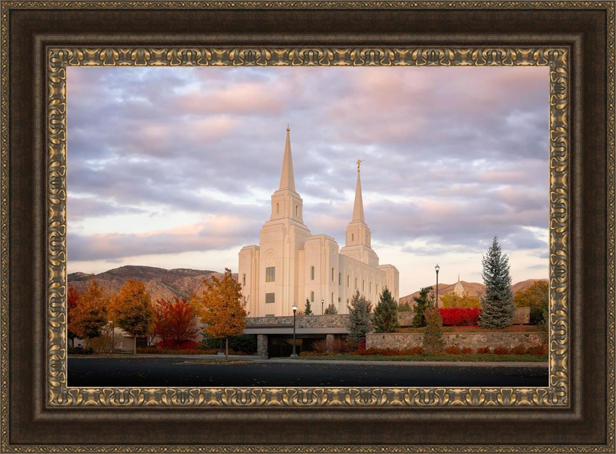 Brigham City Temple Seasons Change