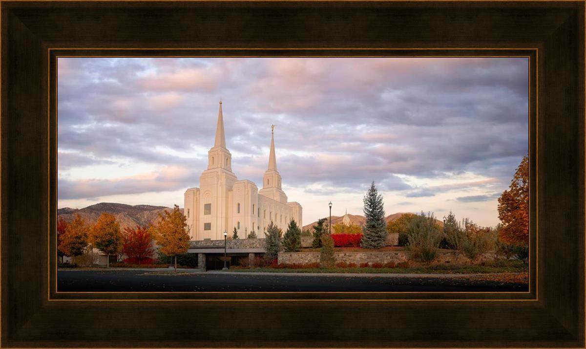Brigham City Temple Seasons Change