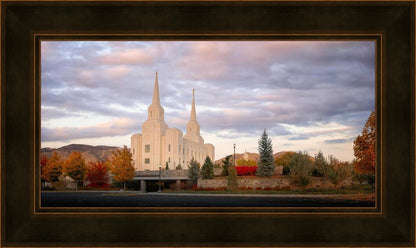 Brigham City Temple Seasons Change