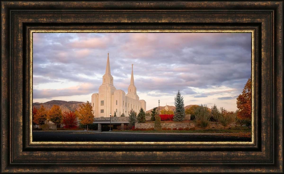 Brigham City Temple Seasons Change