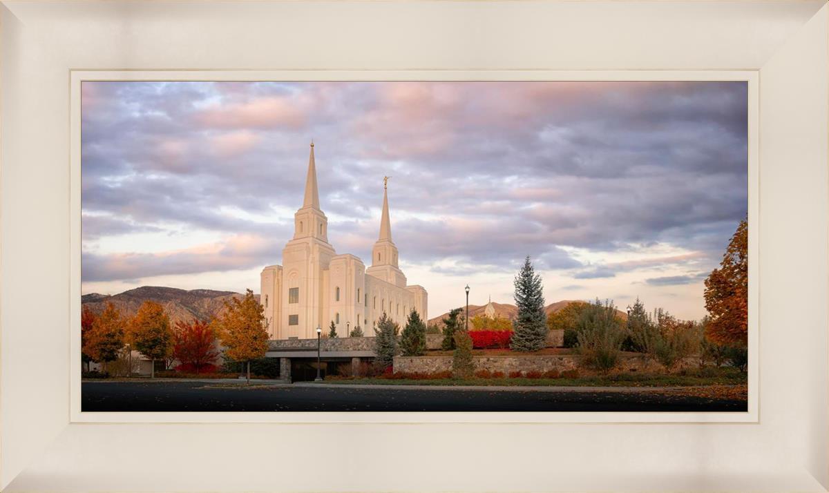 Brigham City Temple Seasons Change