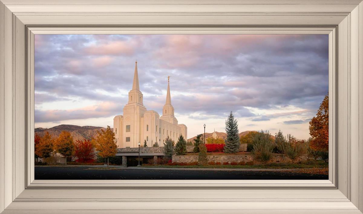 Brigham City Temple Seasons Change