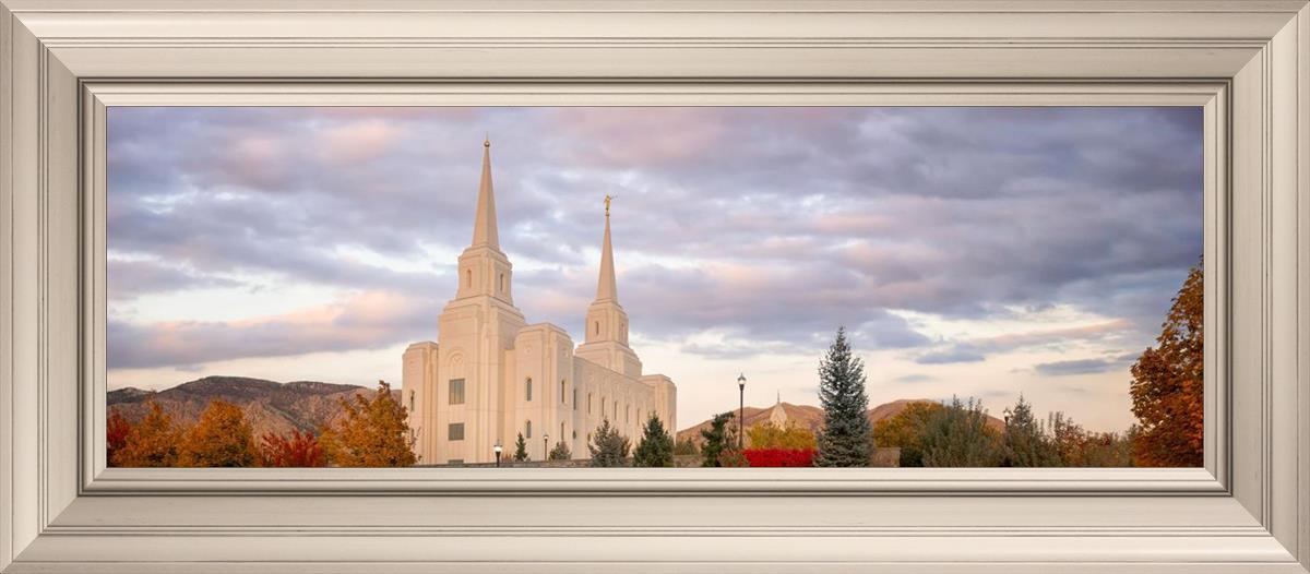 Brigham City Temple Seasons Change