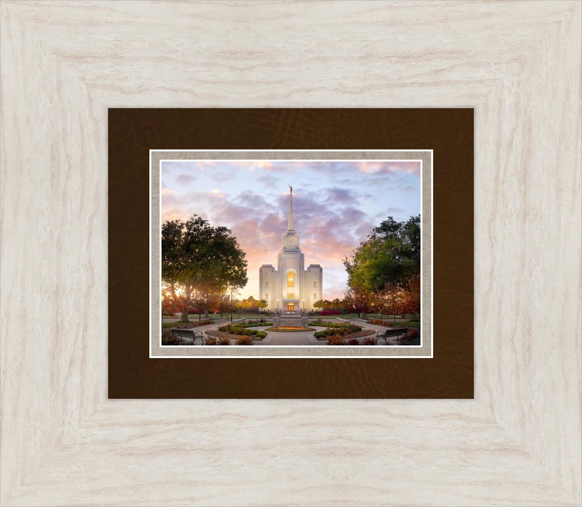 Brigham City Temple Autumn Panorama