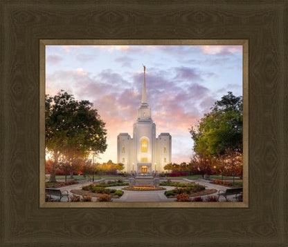 Brigham City Temple Autumn Panorama