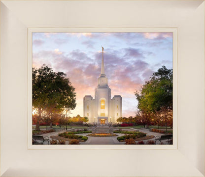 Brigham City Temple Autumn Panorama