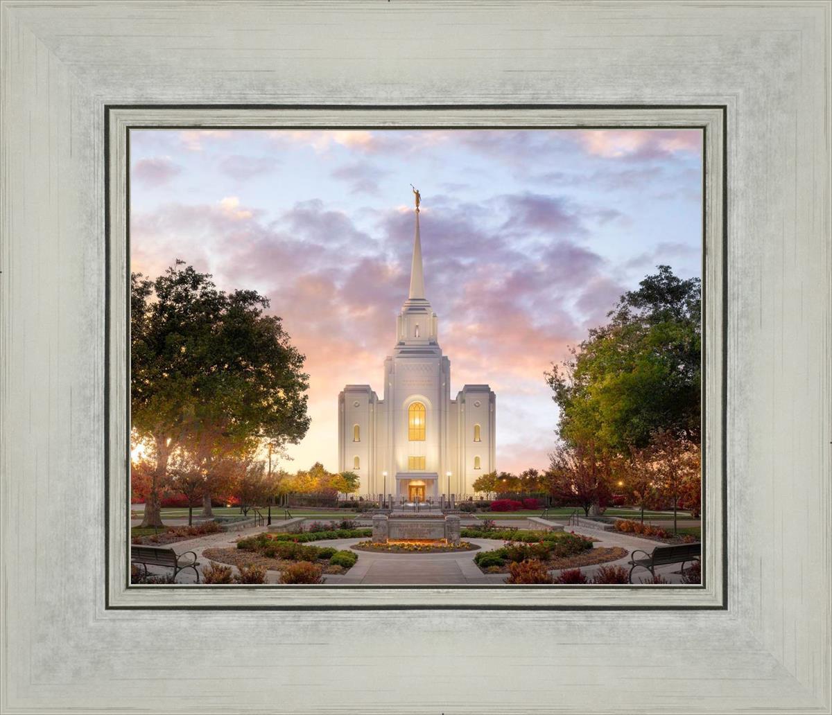 Brigham City Temple Autumn Panorama