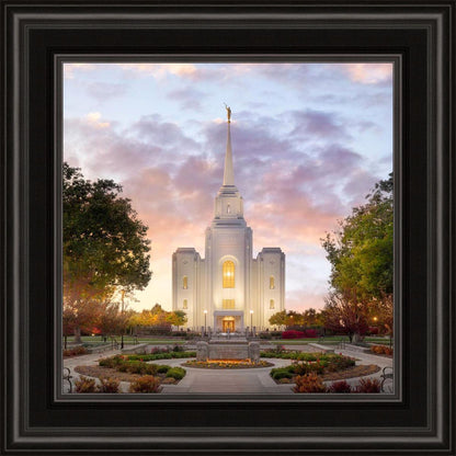 Brigham City Temple Autumn Panorama