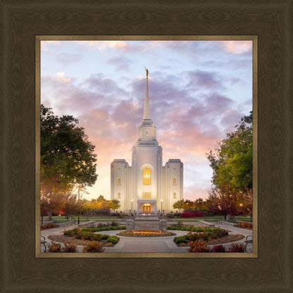 Brigham City Temple Autumn Panorama
