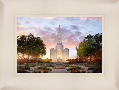 Brigham City Temple Autumn Panorama