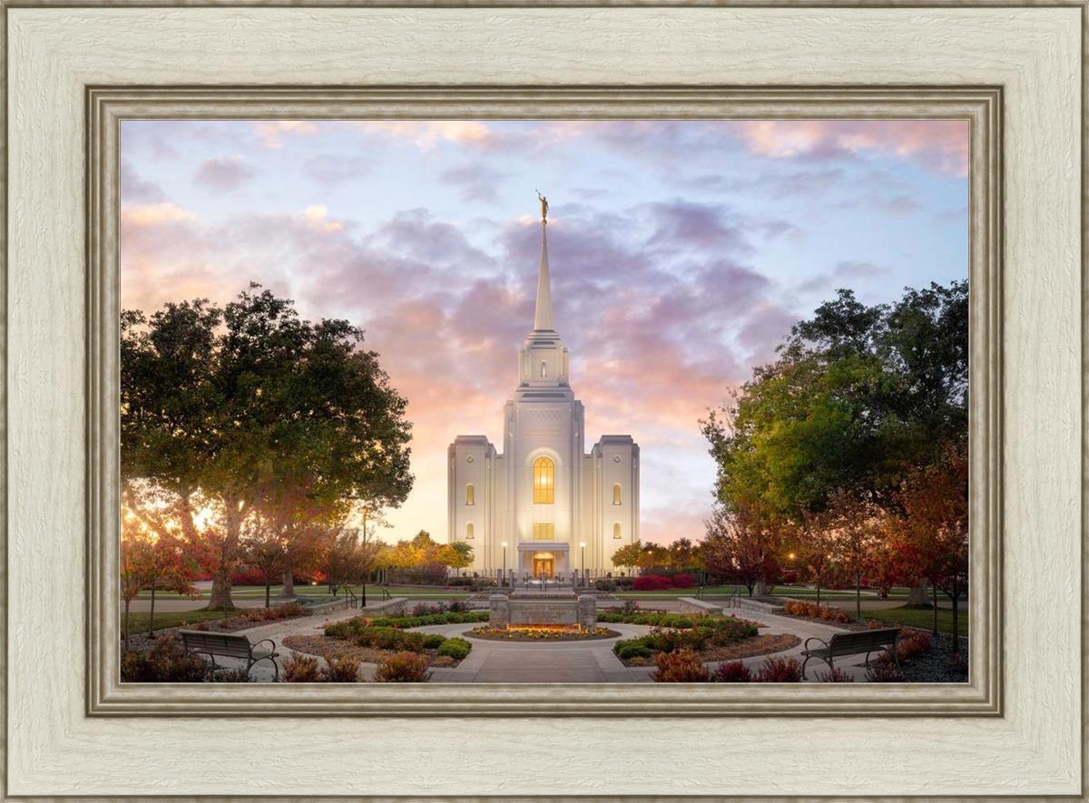 Brigham City Temple Autumn Panorama