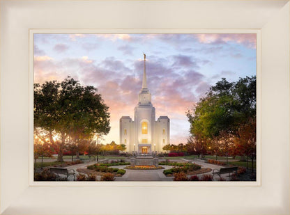 Brigham City Temple Autumn Panorama