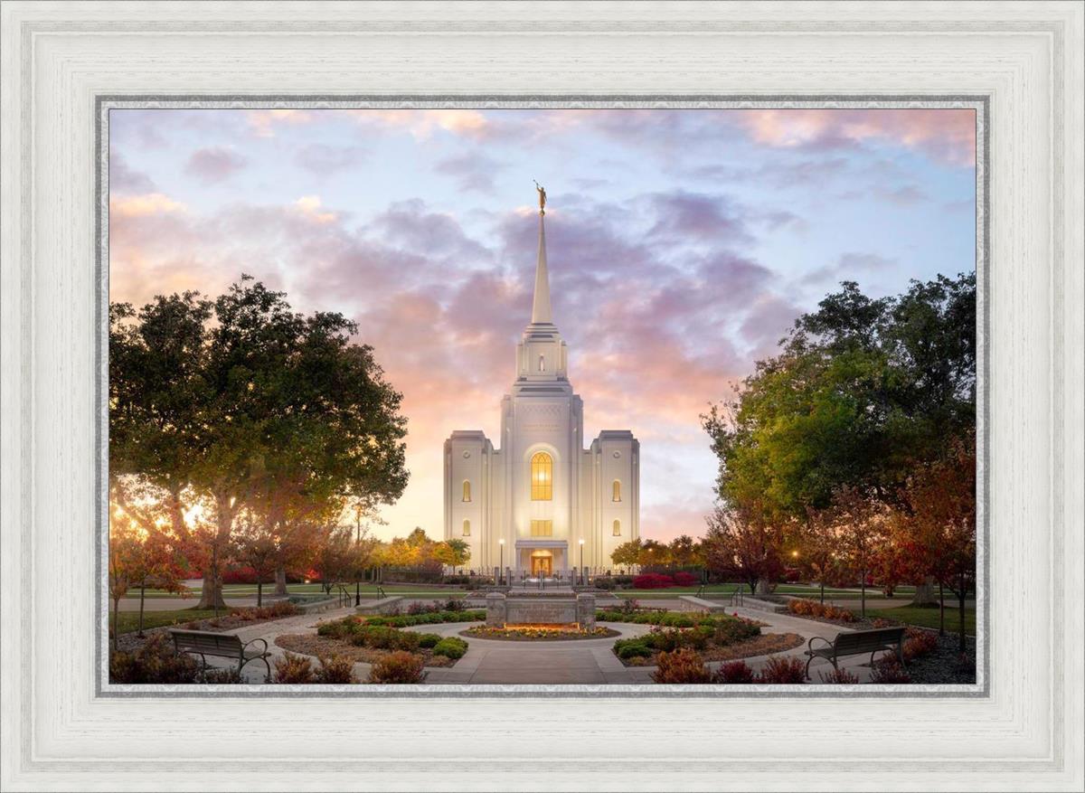 Brigham City Temple Autumn Panorama