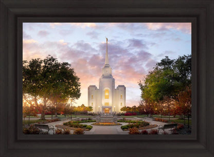 Brigham City Temple Autumn Panorama