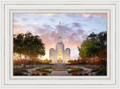 Brigham City Temple Autumn Panorama