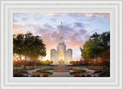 Brigham City Temple Autumn Panorama