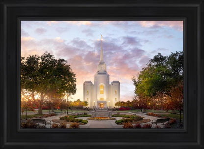Brigham City Temple Autumn Panorama